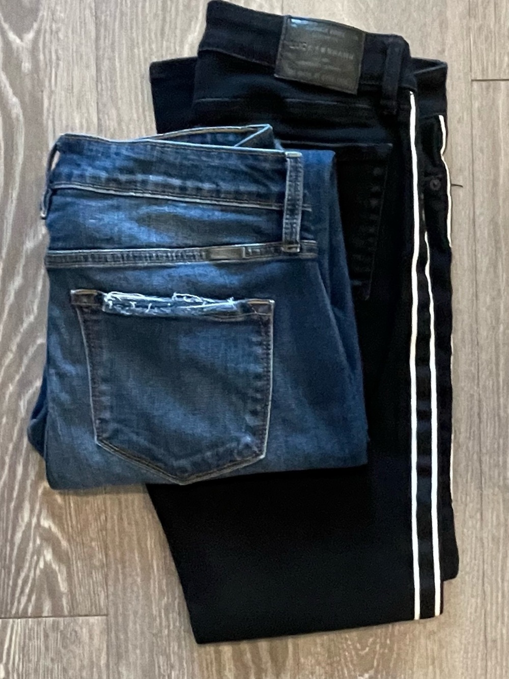 Lucky Brand Black Denim Jeans with Branded Button